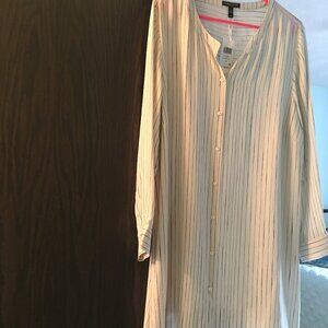 Eillen Fisher crape shirt. NEW 1X